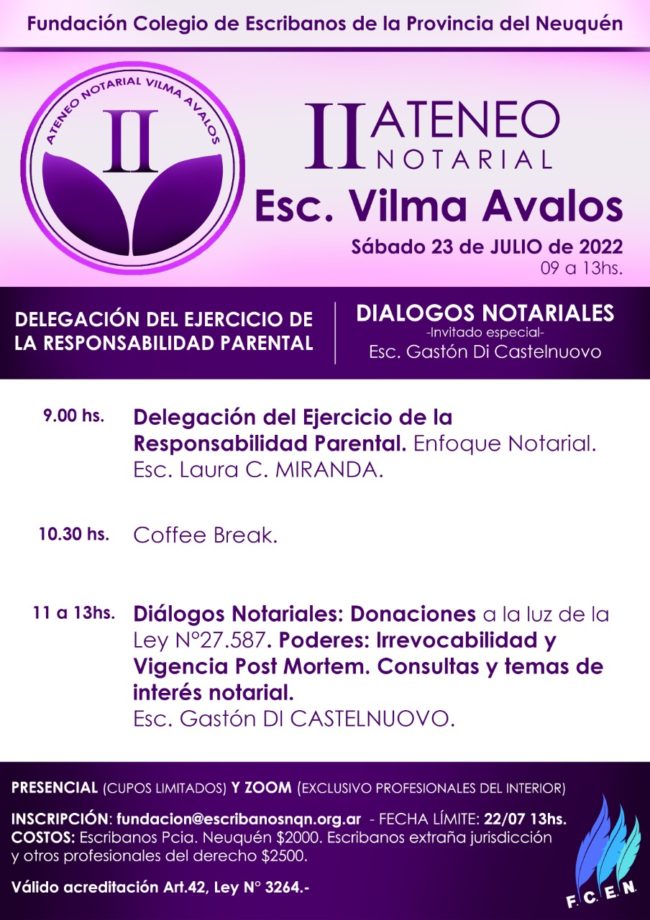 Imagen y Flyer nuevo fecha Ateneo