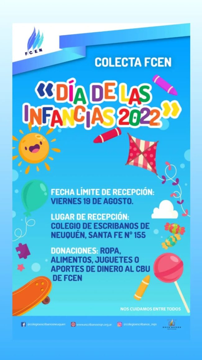 1era publicacion DÍA DE LAS INFANCIAS 2022